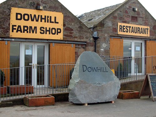 Dowhill Boulder Sign